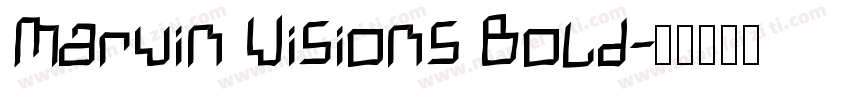 Marvin Visions Bold字体转换